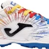 נעלי כדורגל דשא סינטטי JOMA Top Flex Turf Classic לבן